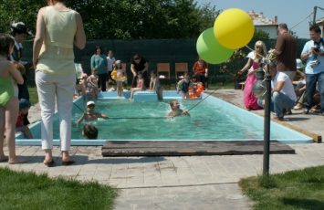 Petreceri de copii in aer liber la TreeHouse Lunguletu Pool 03