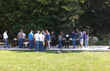 eveniment companie la piscina, teambuilding la piscina la padure, teambuilding la padure si piscina, eveniment corporate la TreeHOus eALgoon, organizator Ascendis