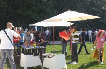 eveniment companie la piscina, teambuilding la piscina la padure, teambuilding la padure si piscina, eveniment corporate la TreeHOus eALgoon, organizator Ascendis