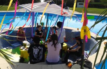 eveniment companie la piscina, teambuilding la piscina la padure, teambuilding la padure si piscina, eveniment corporate la TreeHOus eALgoon, organizator Ascendis