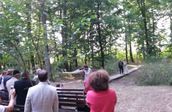 Nunta in natura, in aer liber, la piscina si padure, locatii de nunti in natura, locaite nunata in aer liber