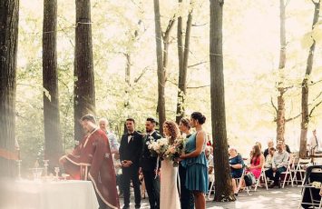 nunta in padure in aer liber
