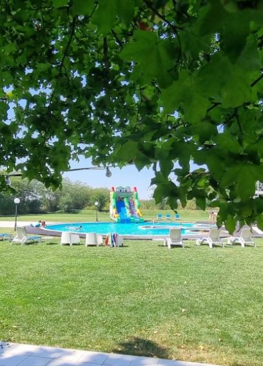 petrecere in natura la piscina