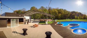 Nunta la padure, piscina TreeHouse LAgoon