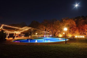 Nunta la padure, piscina TreeHouse LAgoon