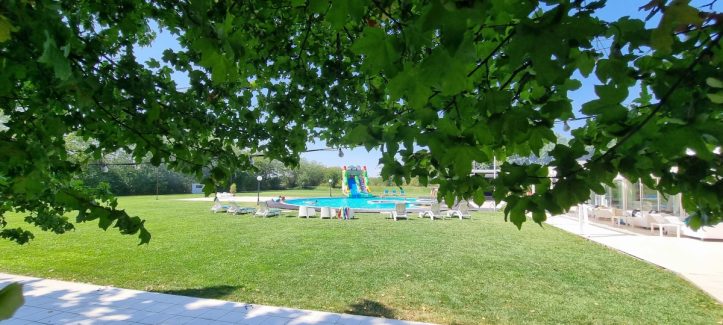 petrecere in natura la piscina